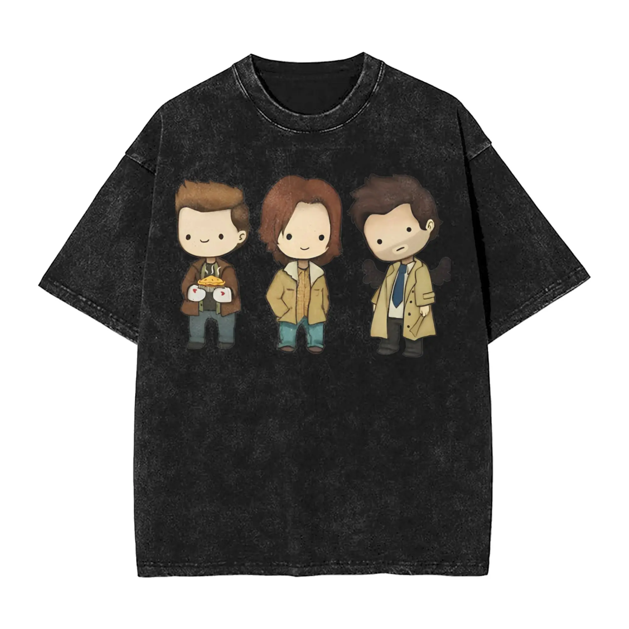 Supernatural Enchanted Sigils Mineral Wash T-Shirt