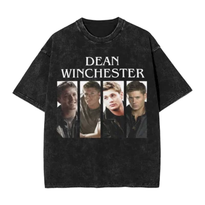 Supernatural Gothic Nightfall Mineral Wash T-Shirt
