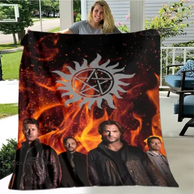 Supernatural Arcane Sigils Blanket
