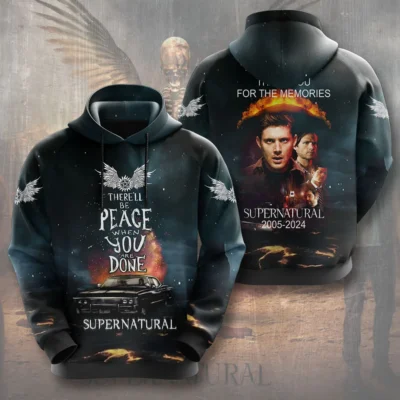Supernatural Demon Hunter 3D Hoodie