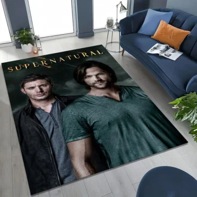 Supernatural Rune Insignia Rug