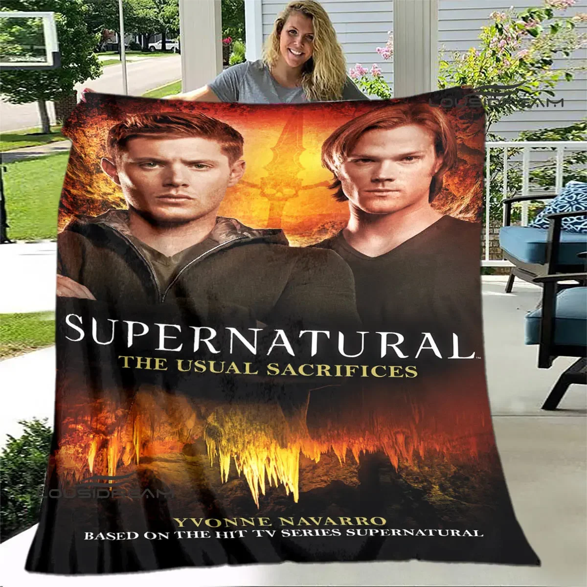 Supernatural Winchester Brothers Blanket