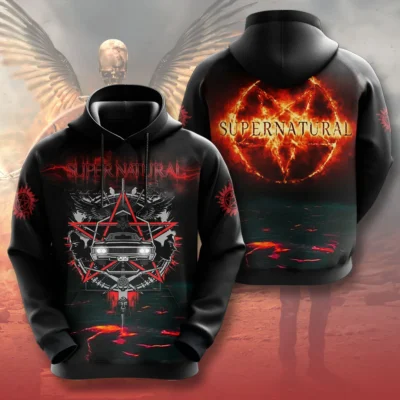 Supernatural Sacred Protection 3D Hoodie