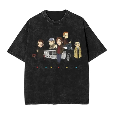 Supernatural Astral Hunters Mineral Wash T-Shirt