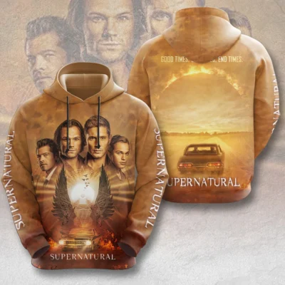 Supernatural Occult Archives 3D Hoodie