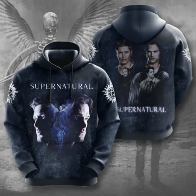 Supernatural Angel Wings 3D Hoodie