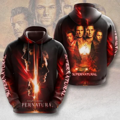 Supernatural Apocalypse War 3D Hoodie