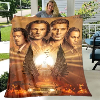 Supernatural Enchanted Runes Blanket