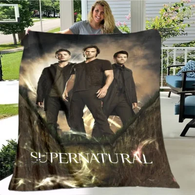 Supernatural Gothic Nightfall Blanket