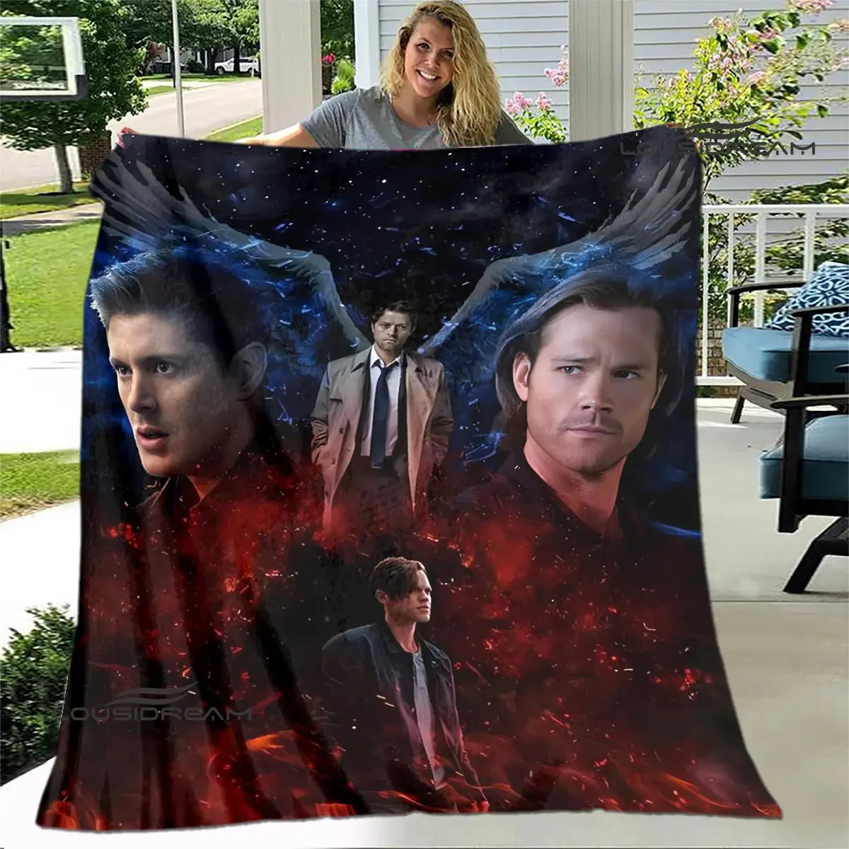 Supernatural Join the Hunt Blanket