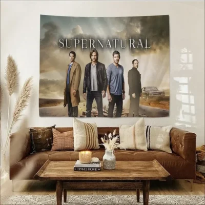 Supernatural Celestial Sigils Tapestry