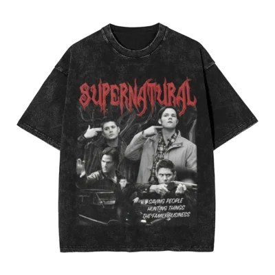 Supernatural Abyssal Gateway Mineral Wash T-Shirt