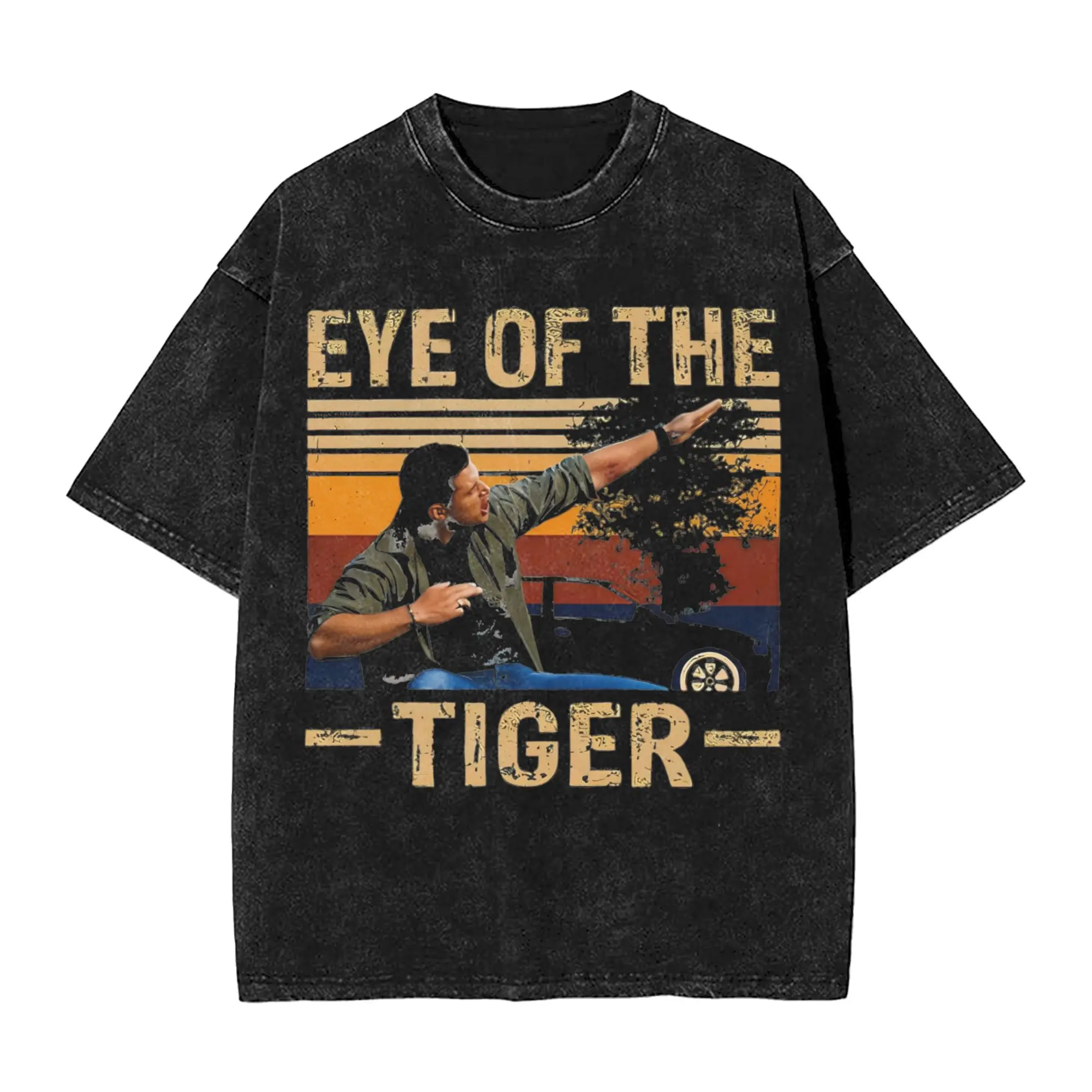 Supernatural Omen Circle Mineral Wash T-Shirt