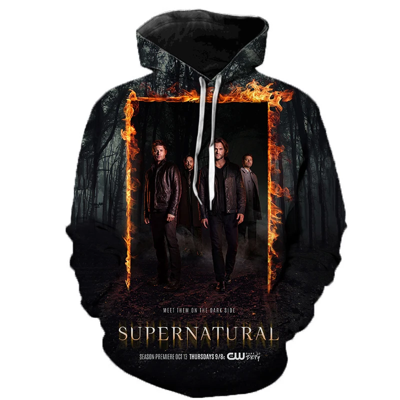 Supernatural Phantom Shadows 3D Hoodie