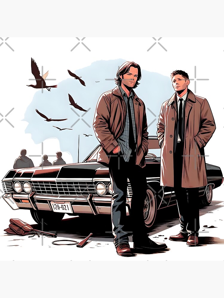 Sam And Dean Throw Pillow - Image 2