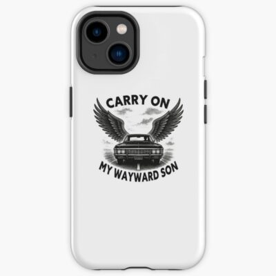 Carry On My Wayward Son Iphone Case