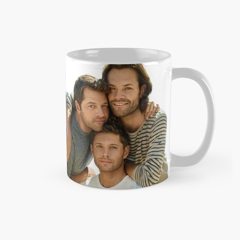 Jared Jensen And Misha Supernatural Mug