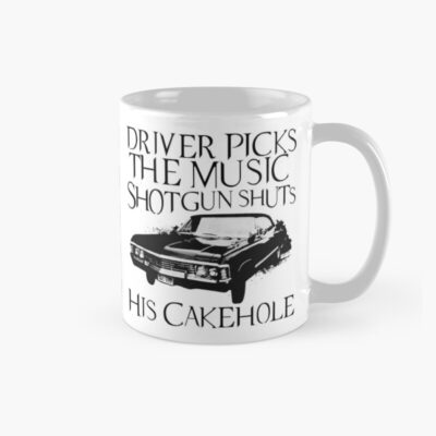 Driver Picks The Music Supernatural Mug