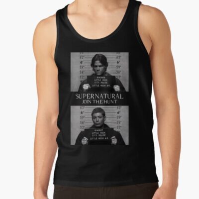 Supernatural Mugshot S Tank Top