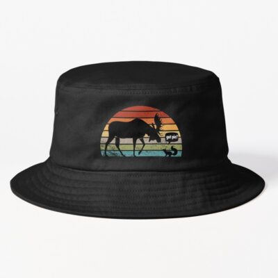 Supernatural Moose And Squirrel Bucket Hat
