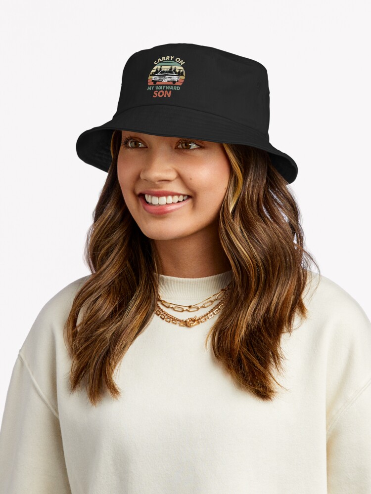 Supernatural Vintage Art Bucket Hat - Image 2