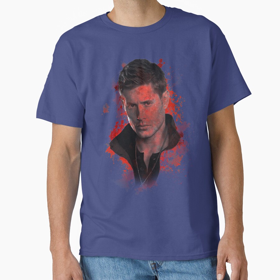 Splatter Dean Winchester T-shirt - Image 4