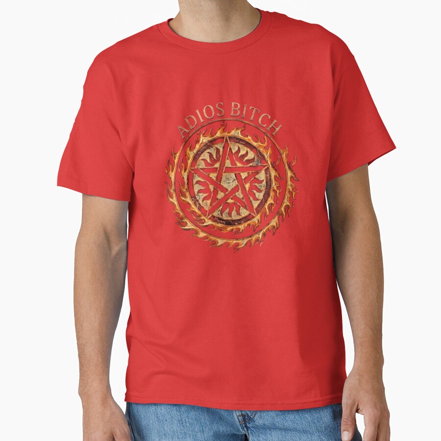 Adios Bitch Anti Possession Symbol T-shirt - Image 5