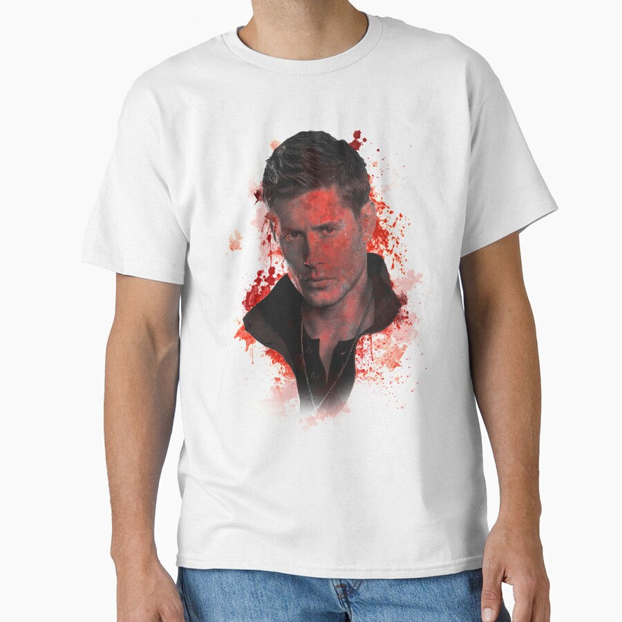 Splatter Dean Winchester T-shirt - Image 2