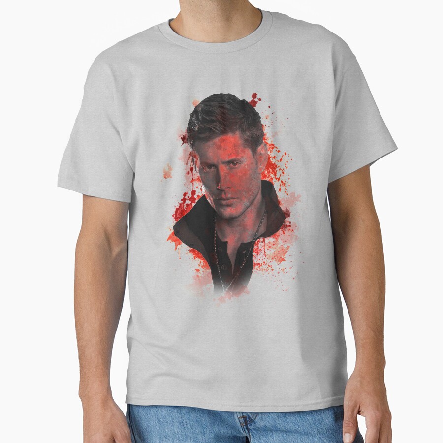 Splatter Dean Winchester T-shirt - Image 3