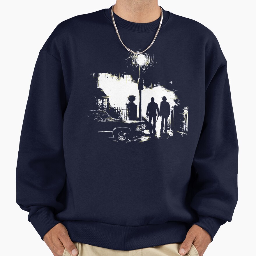 The Hunters Supernatural No Text Sweatshirt - Image 5
