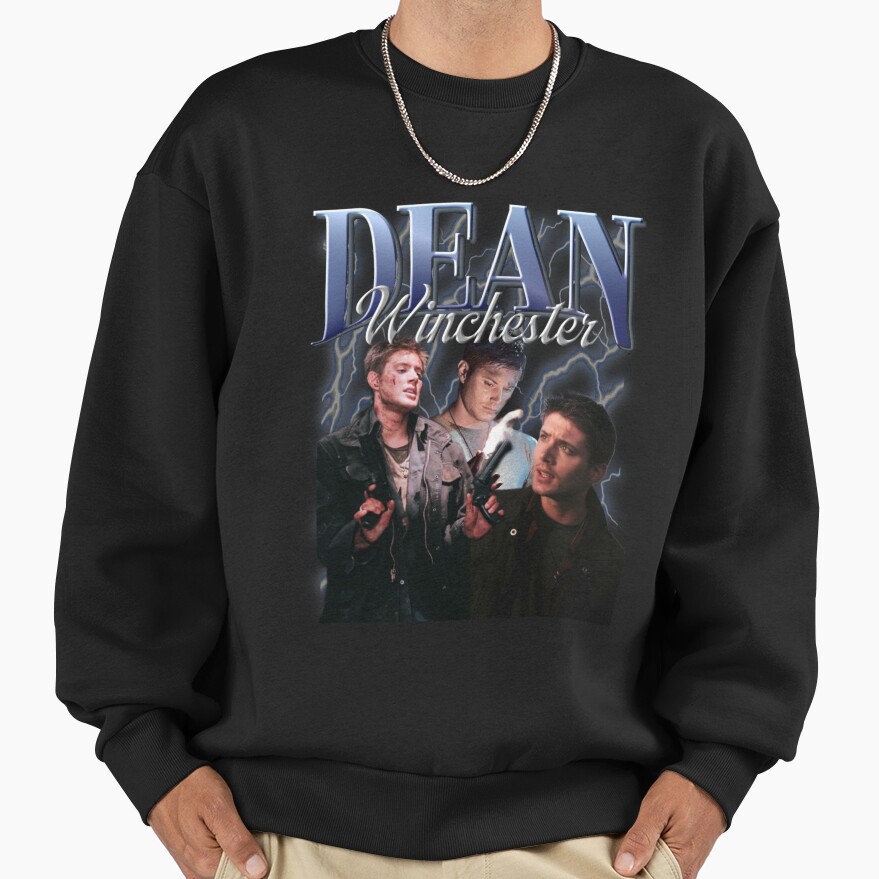 Dean Winchester Stan Print Sweatshirt