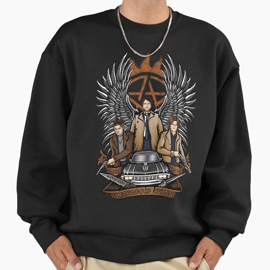 Hunters Supernatural Retro Sweatshirt