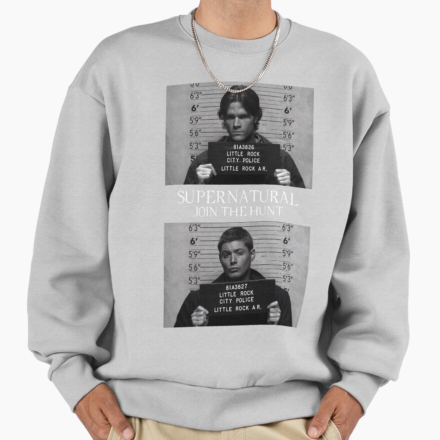 Supernatural Mugshot S Sweatshirt - Image 4