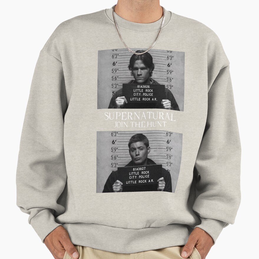 Supernatural Mugshot S Sweatshirt - Image 3