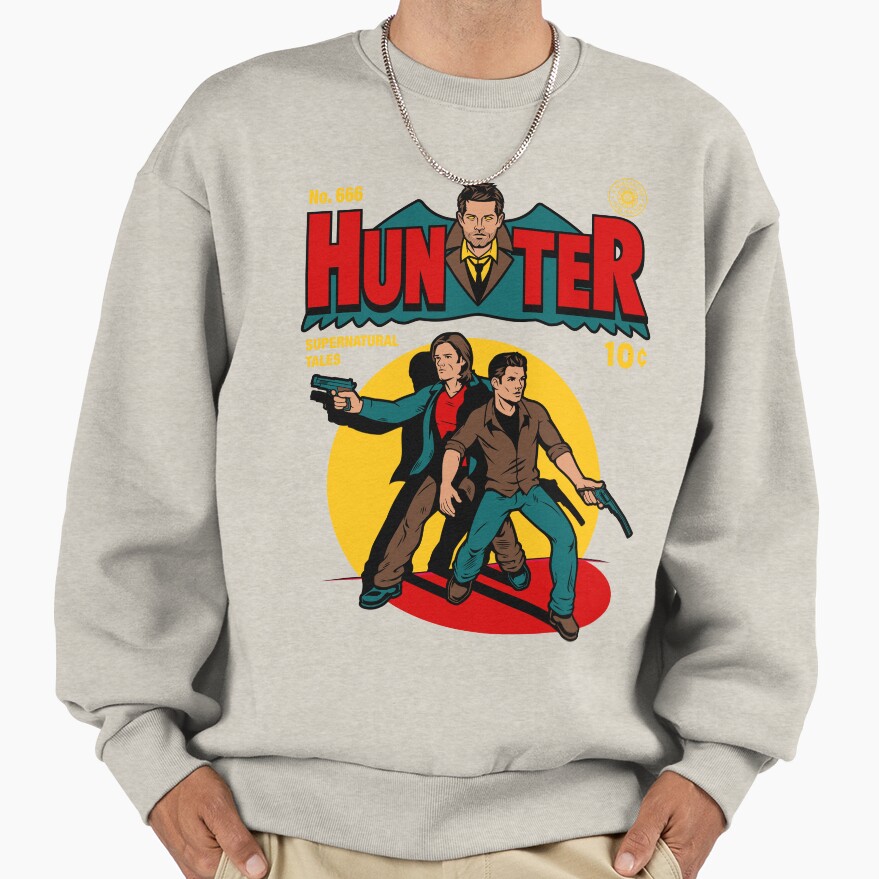 Hunter Comic Supernatural Sweatshirt - Image 3