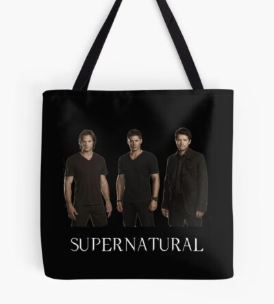 Supernatural Jared Jensen And Misha Tote Bag