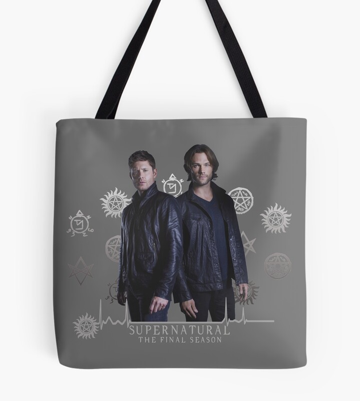 Supernatural Final Season Tote Bag