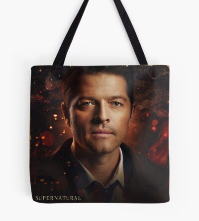 Supernatural Finale Castiel Tote Bag