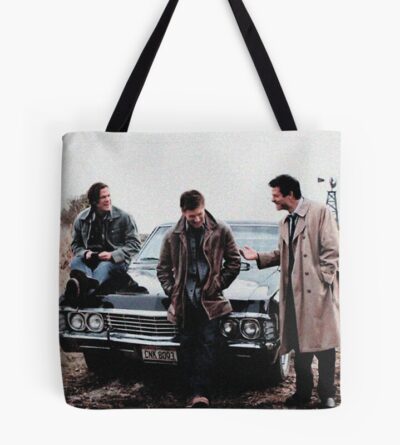 Supernatural Sam and Dean Winchester Tote Bag