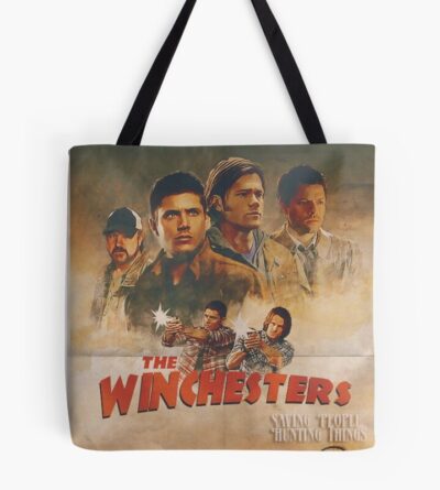 Supernatural The Winchesters Tote Bag