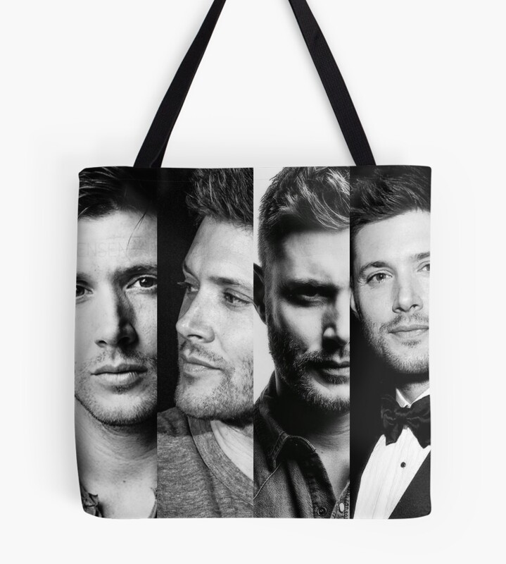 Jensen Ackles Supernatural Tote Bag