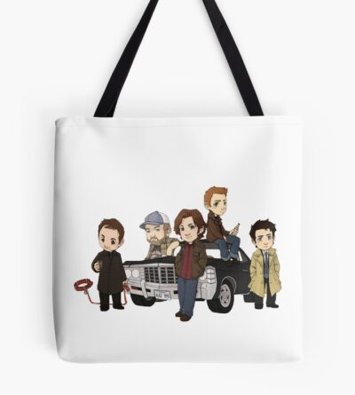Supernatural Cartoon Design Tote Bag