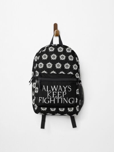 Supernatural Always Keep Fighting Backpack