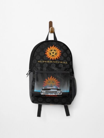 Carry On My Wayward Son Supernatural Backpack