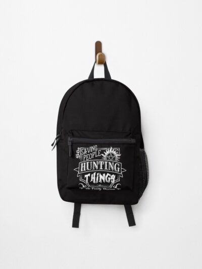 Supernatural Hunting Things Family Business Backpack