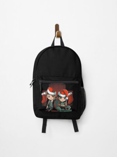Cute Sam And Dean Supernatural Christmas Backpack