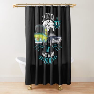 Supernatural Carry On My Wayward Son Curtain