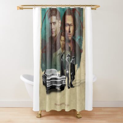 Supernatural Finale Shower Curtain