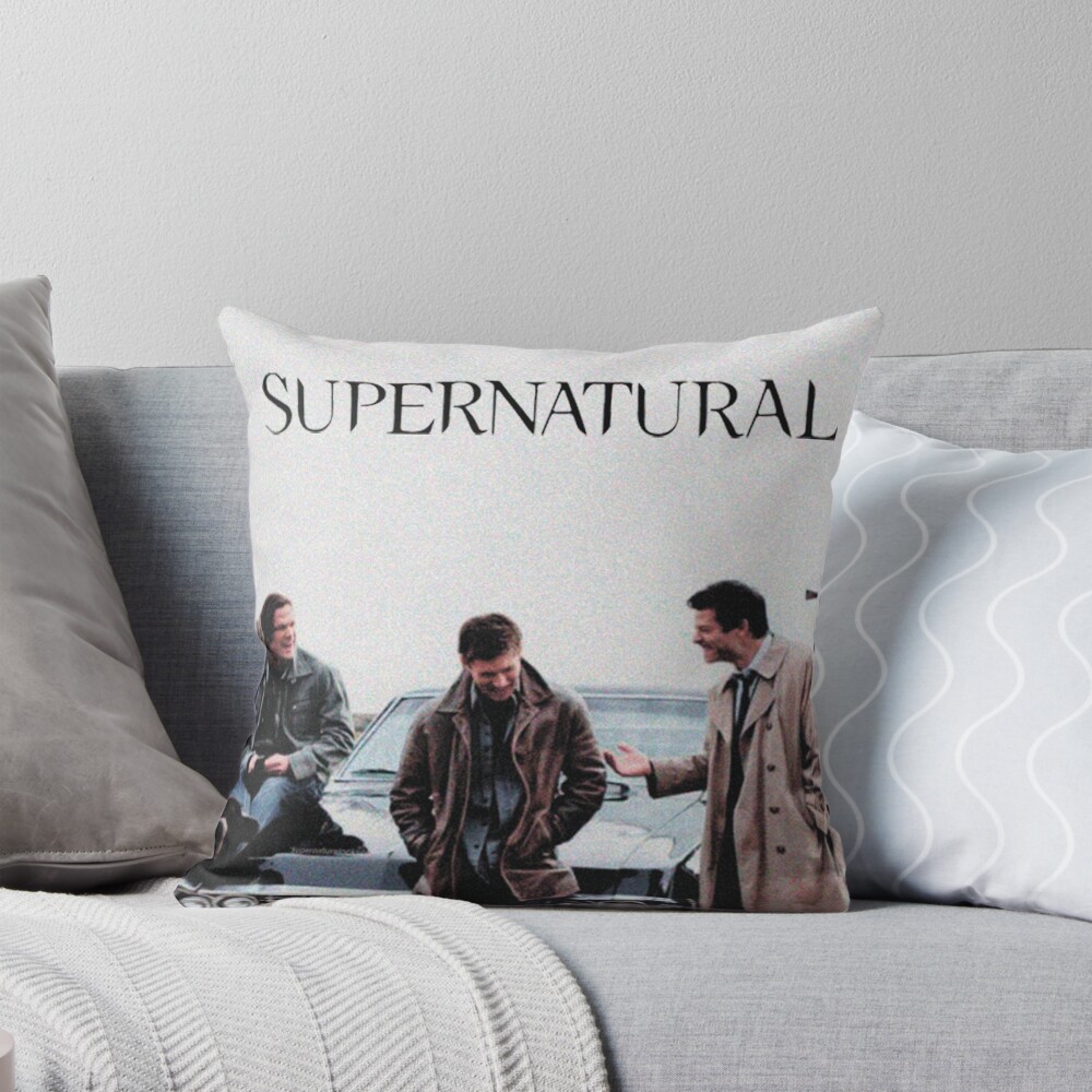 Supernatural Sam Winchester Throw Pillow